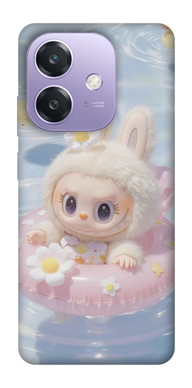Чохол на Oppo A3 4G Labubu swimming фото 1 з 1