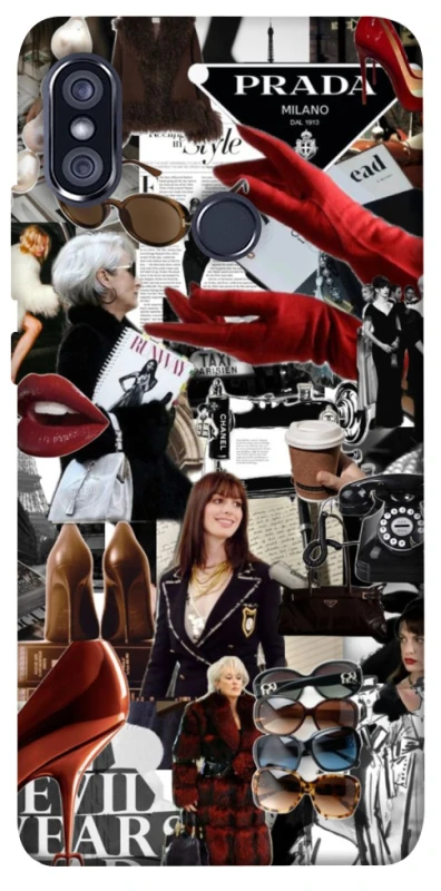 Чохол на Xiaomi Redmi Note 5 Pro / Note 5 (AI Dual Camera) Fashion collage ver.13 фото 1 з 1