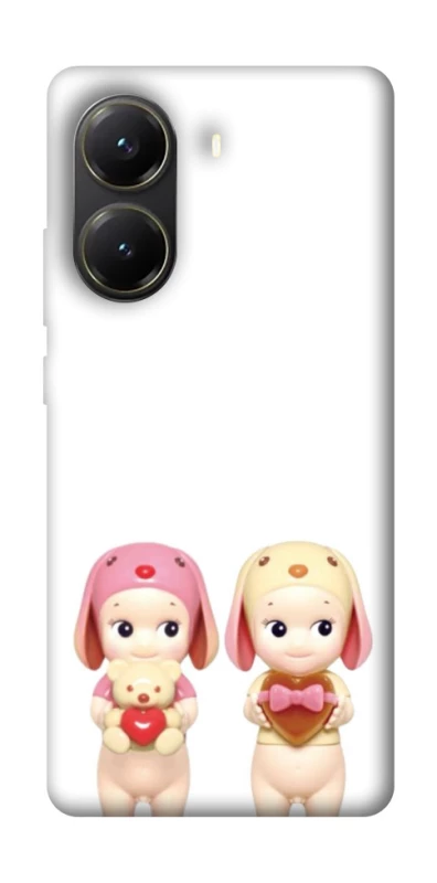 Чохол на Xiaomi Poco X6 Pro Puppy Love Duo фото 1 з 1