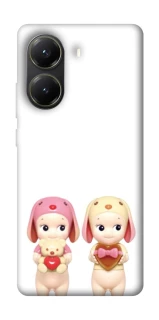 Чехол на Xiaomi Poco X6 Pro Puppy Love Duo фото 1 из 1