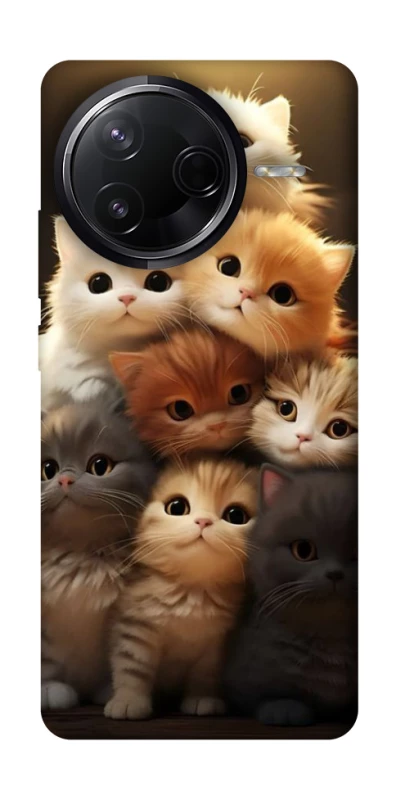 Чехол на Infinix Note 50 Pro Чехол Kittie Love v2 фото 1 из 1