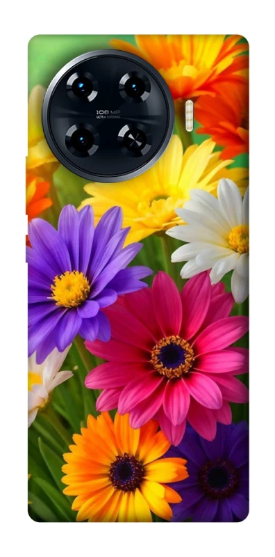 Чохол на TECNO Spark 20 Pro+ Flowers v32 фото 1 з 1