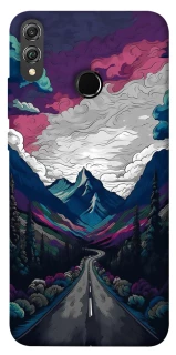 Чехол на Huawei Honor 8X Нарисованные горы фото 1 из 1