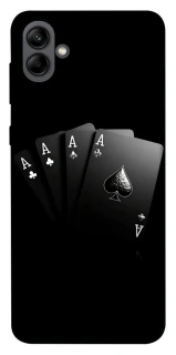 Чохол на Samsung Galaxy A04 Black Cards фото 1 з 1