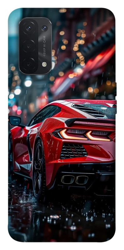 Чохол на Oppo A54 5G / A74 5G Red sports car фото 1 з 1