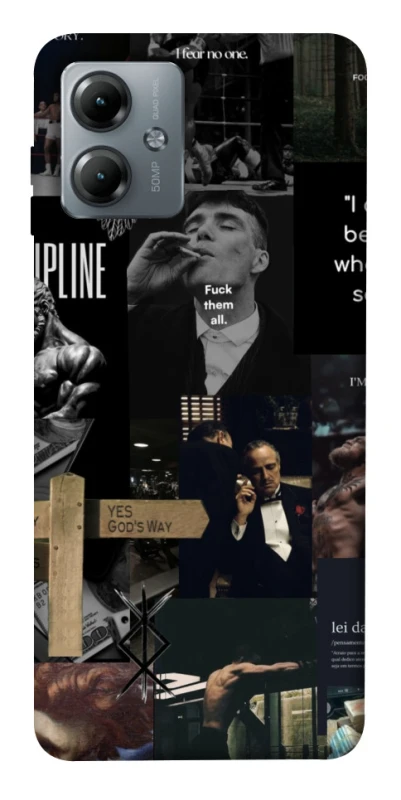 Чохол на Motorola Moto G14 Men's style v2 фото 1 з 1