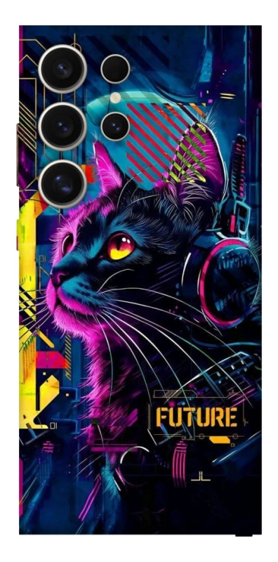 Чехол на Samsung Galaxy S25 Ultra Cyber Cat v2 фото 1 из 1