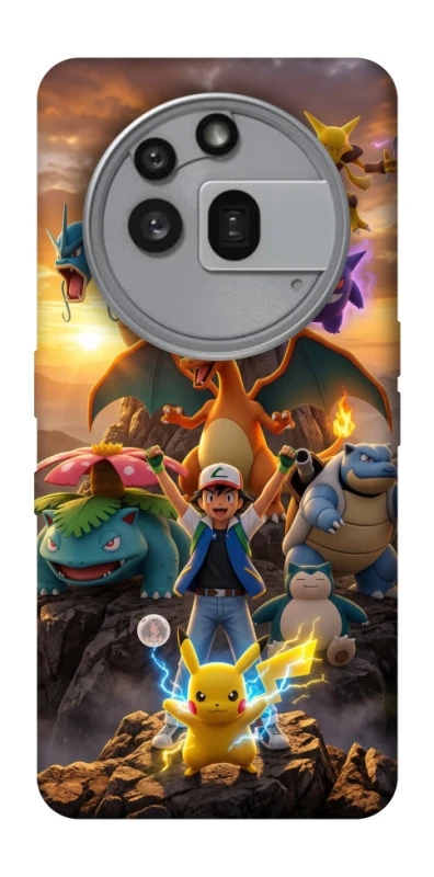 Чехол на Nothing Phone (3a) Pro Pokemon фото 1 из 1