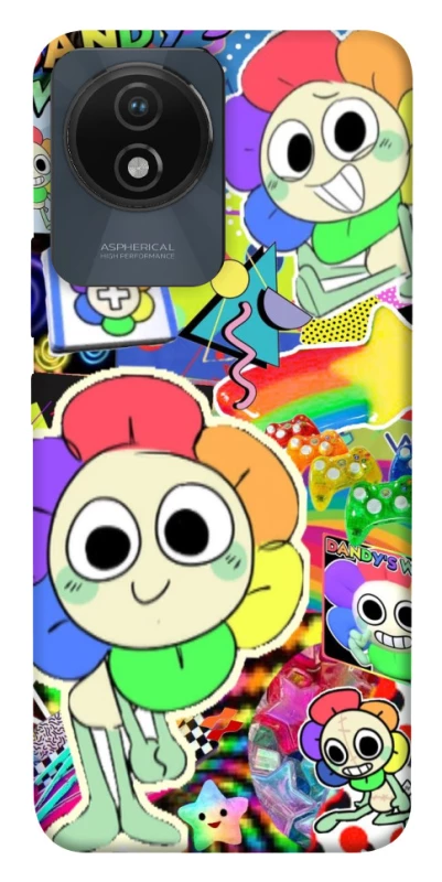 Чохол на Vivo Y02 Dandy world collage фото 1 з 1