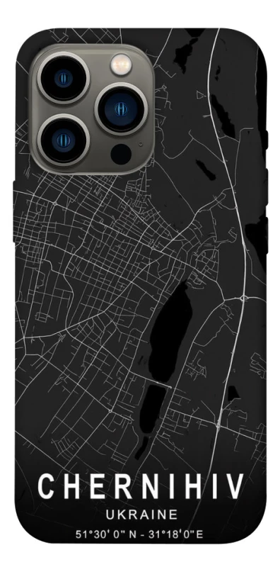 Чохол на Apple iPhone 13 Pro (6.1") Chernihiv map фото 1 з 1