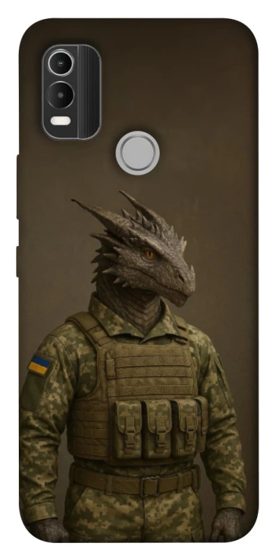 Чехол на Nokia C21 Plus Дракон защитник фото 1 из 1