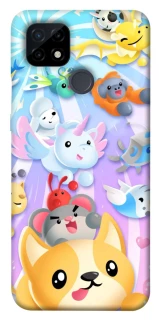 Чехол на Realme C21 Adopt Me Rainbow Pet Parade фото 1 из 1
