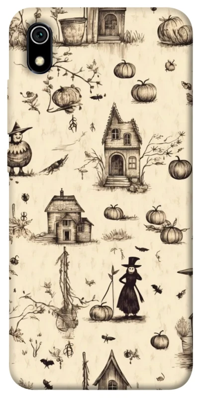 Чохол на Xiaomi Redmi 7A Halloween aesthetic ver.1 фото 1 з 1