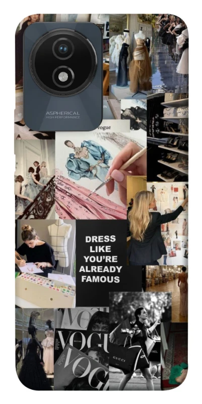 Чохол на Vivo Y02 Fashion collage ver.11 фото 1 з 1