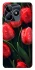 Чохол на Realme C53 Червоні тюльпани фото 1 з 1