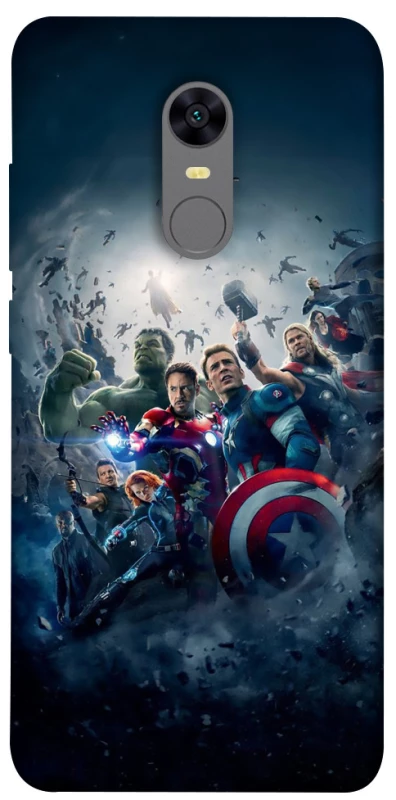 Чехол на Xiaomi Redmi 5 Plus / Redmi Note 5 (Single Camera) Marvel heroes фото 1 из 1
