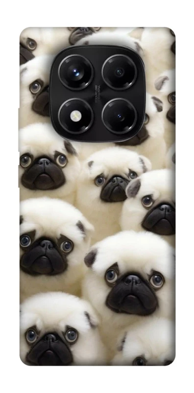 Чохол на Xiaomi Redmi Note 14 Pro 5G Doggy Pug Love фото 1 з 1