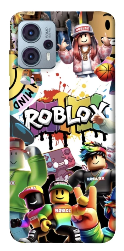 Чохол на Motorola Moto G23 Roblox Characters Collage фото 1 з 1