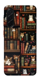 Чохол на Samsung Galaxy A37 5G Cats & Books фото 1 з 1