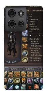Чехол на Motorola Moto G75 Character Menu ver.1 фото 1 из 1