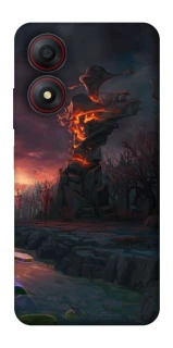 Чехол на ZTE Blade A34 4G Dota road фото 1 из 1