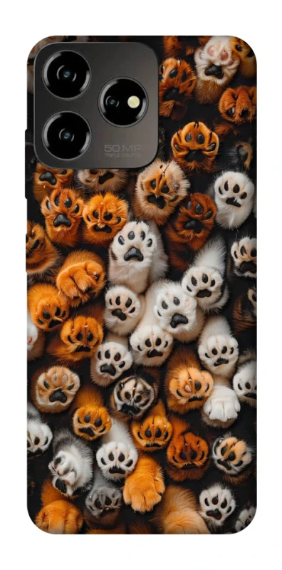 Чохол на ZTE Blade V50 Design 4G Сat paws фото 1 з 1
