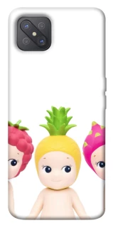 Чехол на Oppo A92s Tropical Trio фото 1 из 1