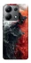 Чохол на Xiaomi Redmi Note 13 4G Black and Red фото 1 з 1