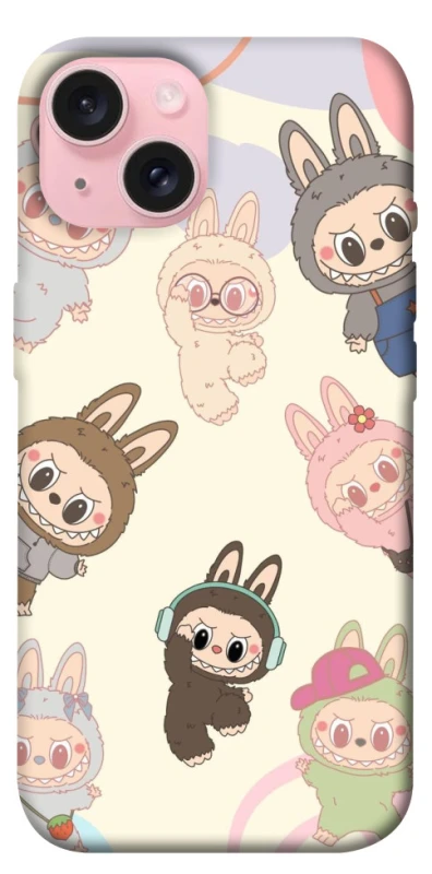 Чехол на Apple iPhone 15 (6.1") Labubu Dance фото 1 из 1