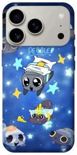 Чехол на Apple iPhone 17 Pro (6.3") Pebble kitten stars фото 1 из 1