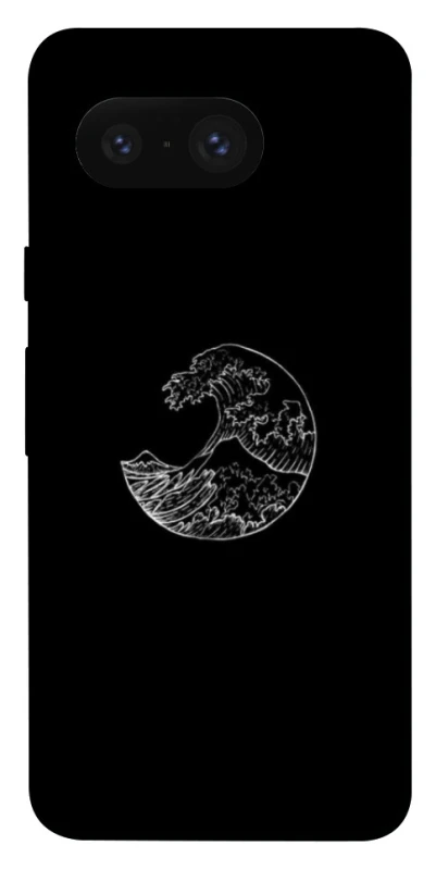 Чехол на Google Pixel 8 Black tsunami фото 1 из 1