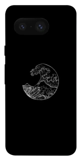 Чехол на Google Pixel 8 Black tsunami фото 1 из 1