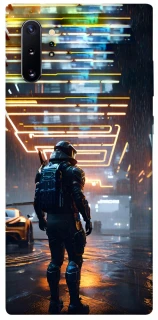 Чехол на Samsung Galaxy Note 10 Plus Cyber character фото 1 из 1