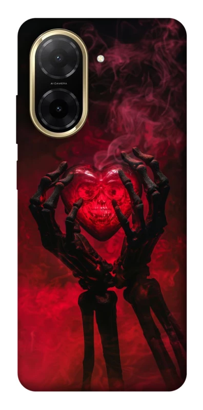 Чохол на Xiaomi Redmi A5 (Europe version) Heart in the hands of a skeleton фото 1 з 1