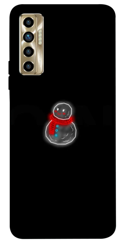 Чехол на TECNO Camon 17P Snowman фото 1 из 1