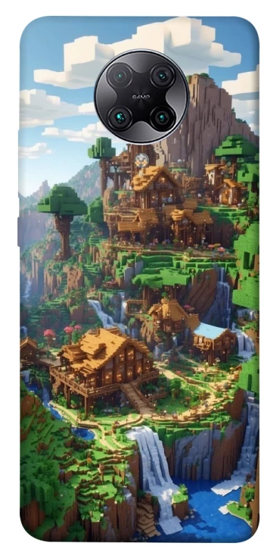 Чехол на Xiaomi Redmi K30 Pro / Poco F2 Pro Minecraft universe фото 1 из 1