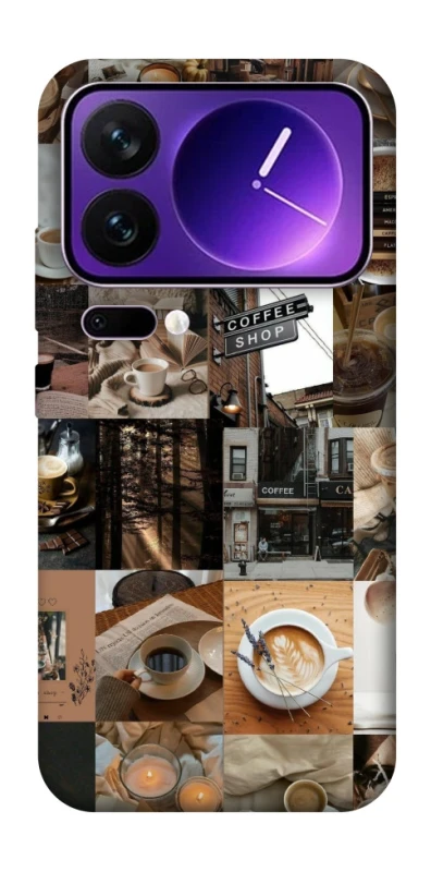 Чохол на Xiaomi 17 Pro Max Coffee collage ver.3 фото 1 з 1