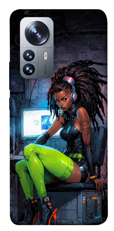 Чехол на Xiaomi 12 / 12X Cyber girl фото 1 из 1