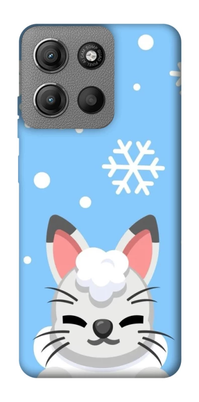 Чохол на Motorola Moto G15 Power Adopt Me Snow Kitty Smile фото 1 з 1