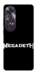 Чехол на Oppo A60 Megadeth logo фото 1 Чехол на Oppo A60 Megadeth logo фото 1 из 1