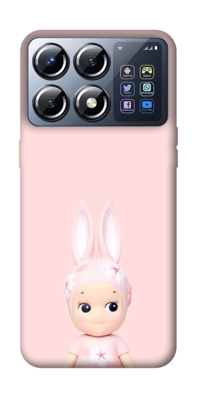 Чохол на Xiaomi POCO X8 Pro Sakura Bunny Solo фото 1 з 1
