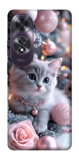 Чохол на Oppo A60 Christmas Kitty фото 1 з 1