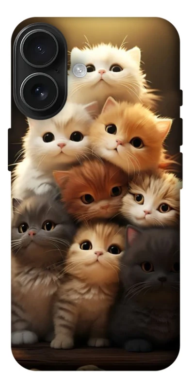Чехол на Apple iPhone 17 (6.3") Чехол Kittie Love v2 фото 1 из 1