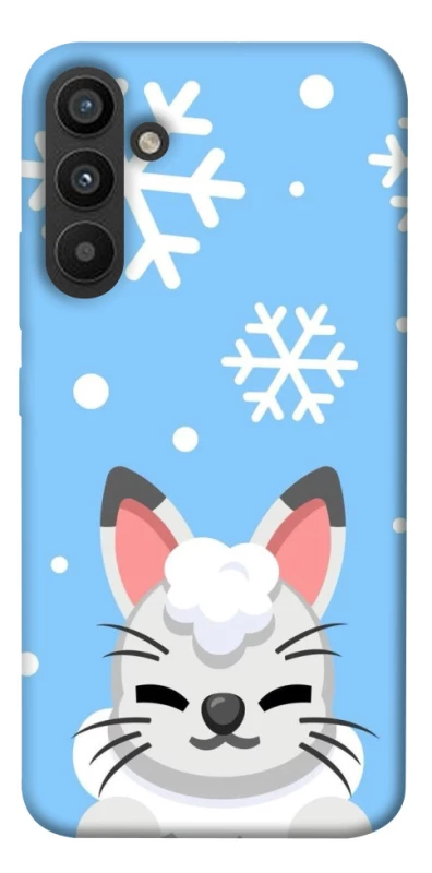 Чохол на Samsung Galaxy A34 5G Adopt Me Snow Kitty Smile фото 1 з 1