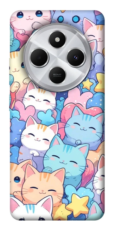 Чехол на Xiaomi Redmi 14C / Poco C75 Funny Kittens ver.3 фото 1 из 1