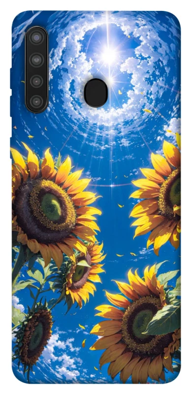 Чохол на Samsung Galaxy A21 Sunflowers фото 1 з 1