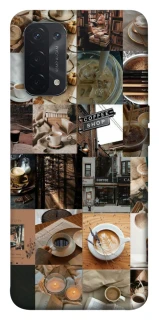 Чохол на Oppo A54 5G / A74 5G Coffee collage ver.3 фото 1 з 1