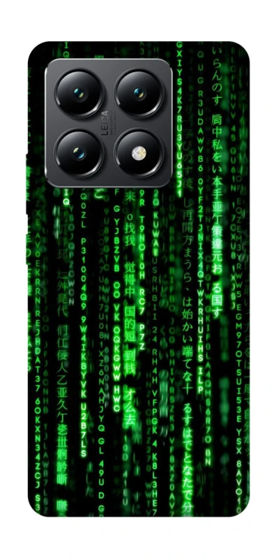 Чехол на Xiaomi 14T Matrix Code фото 1 Чехол на Xiaomi 14T Matrix Code фото 1 из 1