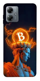 Чохол на Motorola Moto G14 Bitcoin God фото 1 з 1