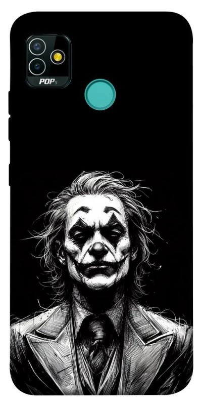 Чохол на TECNO POP 5 Joker B&W фото 1 з 1